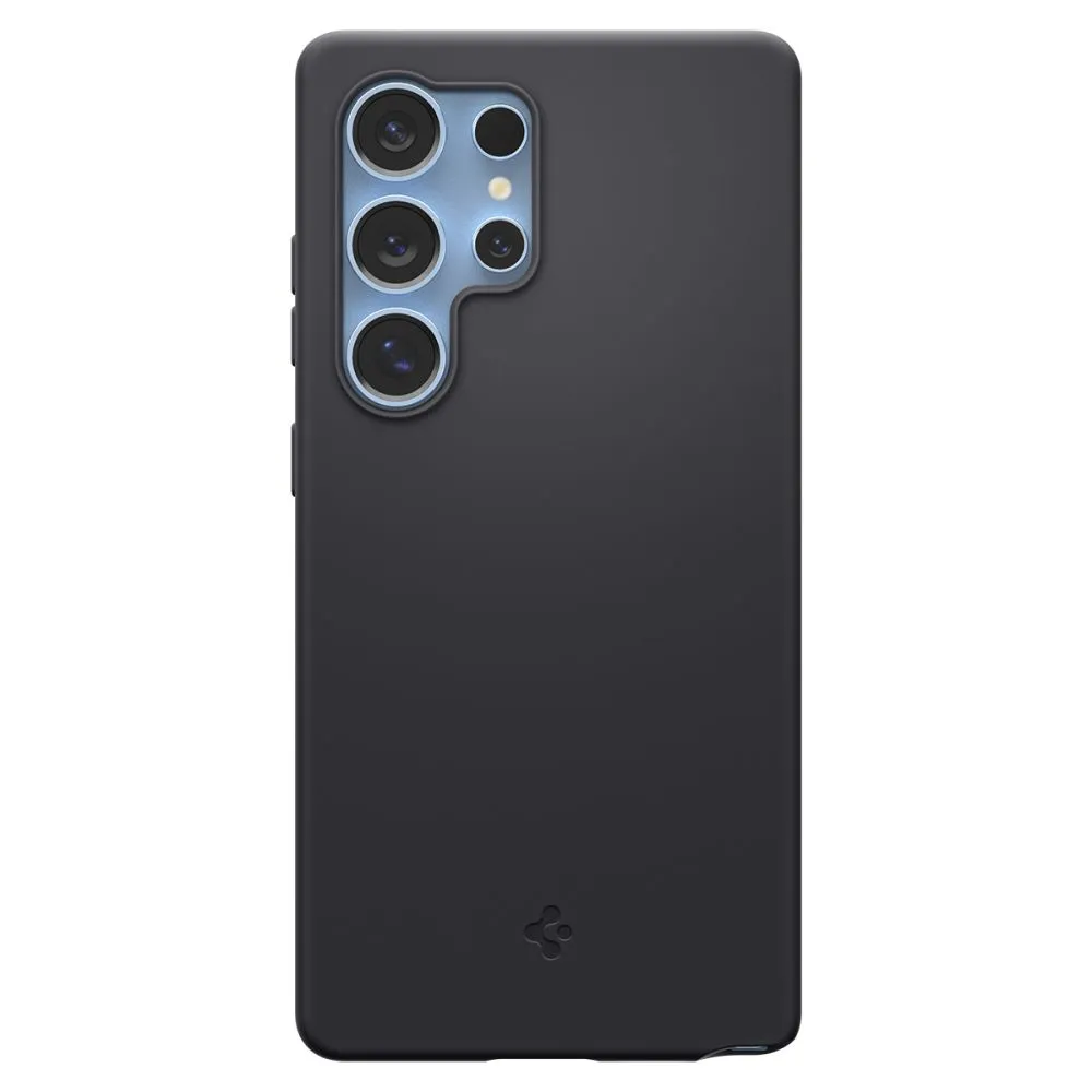 Samsung Galaxy S25 Ultra skal svart SPIGEN SILICONE FIT MAG MAGSAFE