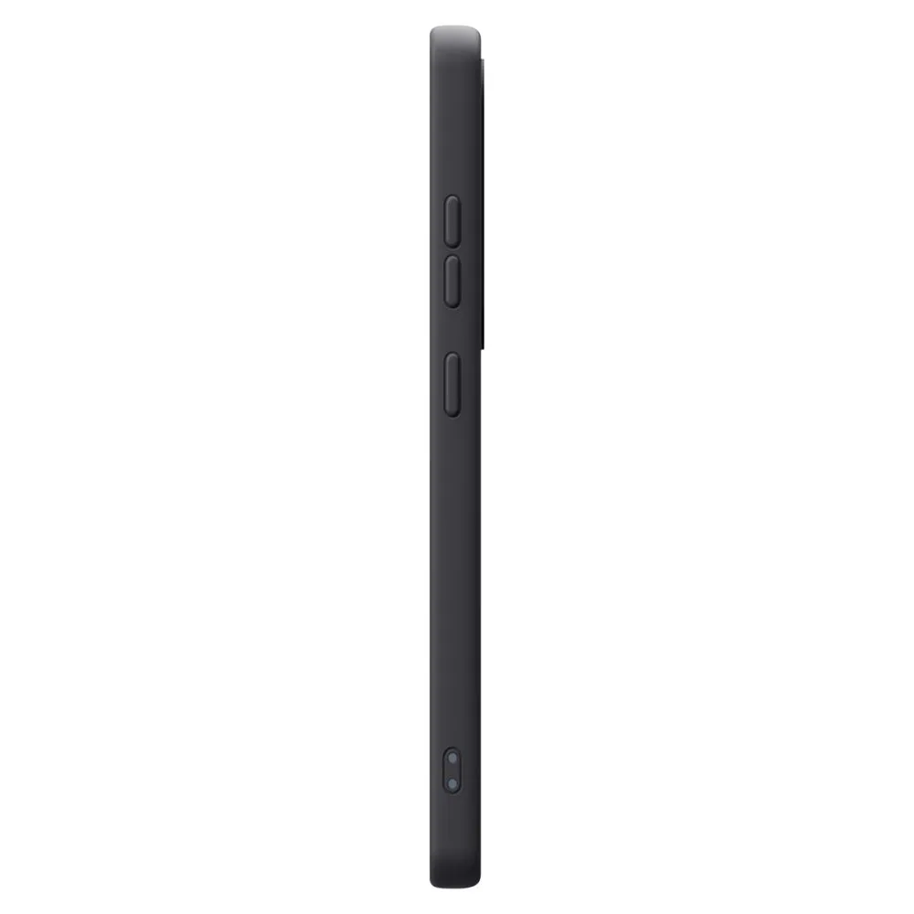Samsung Galaxy S25 Ultra skal svart SPIGEN SILICONE FIT MAG MAGSAFE