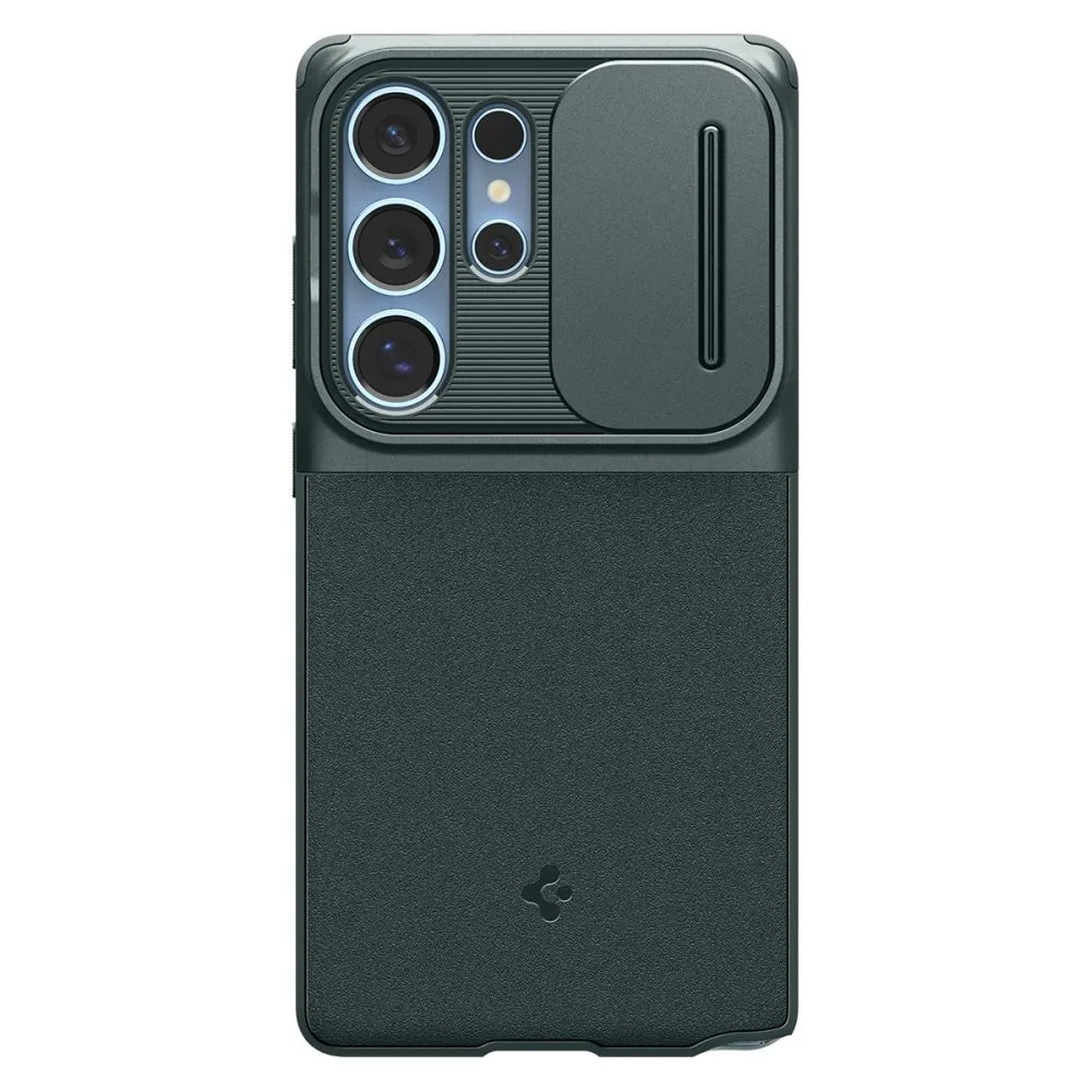 Samsung Galaxy S25 Ultra vāciņš zaļš SPIGEN OPTIK ARMOR