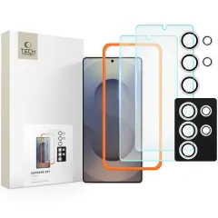 Galaxy S25 Ultra aizsargstikls TECH-PROTECT SUPREME SET 3-PACK Samsung Galaxy S25 Ultra