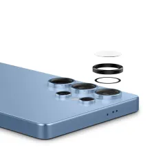 Samsung Galaxy S25 Ultra panssarilasi  SPIGEN OPTIK PRO HD GLAS.TR ”EZ FIT” CAMERA PROTECTOR 2-PACK