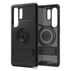 Samsung Galaxy S25 Ultra skal svart SPIGEN SLIM ARMOR MAG MAGSAFE