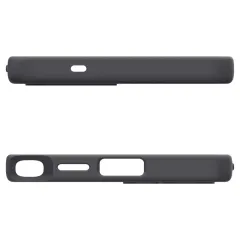 Samsung Galaxy S25 Ultra skal svart SPIGEN SILICONE FIT MAG MAGSAFE