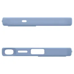 Samsung Galaxy S25 Ultra vāciņš zils SPIGEN SILICONE FIT MAG MAGSAFE