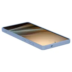 Samsung Galaxy S25 Ultra vāciņš zils SPIGEN SILICONE FIT MAG MAGSAFE