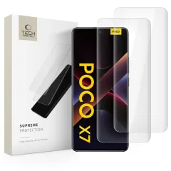 RedMi Note RedMi Note 14 Pro 5G aizsargstikls TECH-PROTECT GLASS UV+ 2-PACK Xiaomi RedMi Note 14 Pro 5G