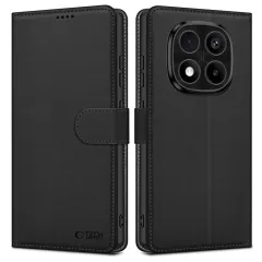 Xiaomi RedMi Note 14 Pro 5G dėklas Juoda TECH-PROTECT WALLET