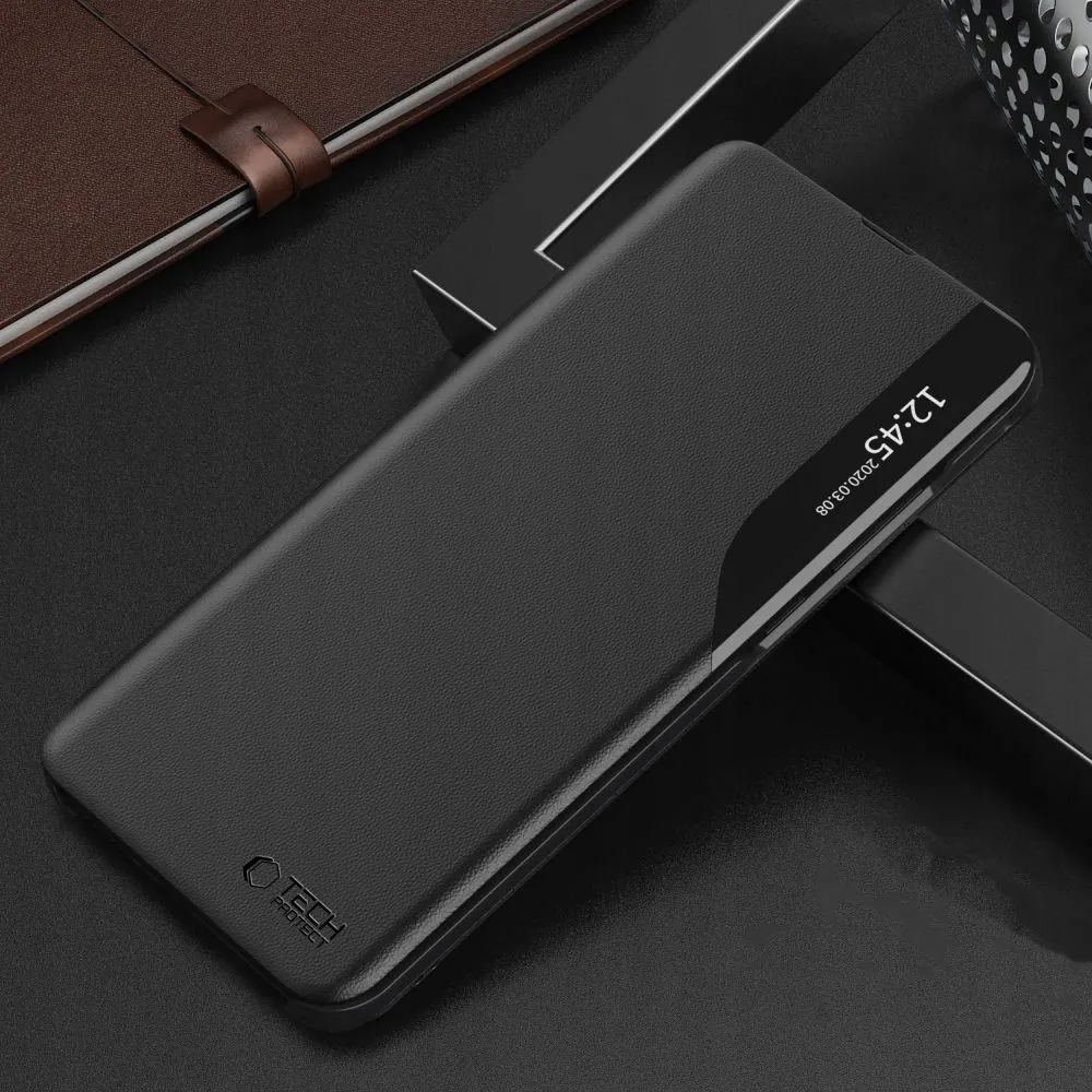 Xiaomi Poco X7 5G maciņš melns TECH-PROTECT SMART VIEW