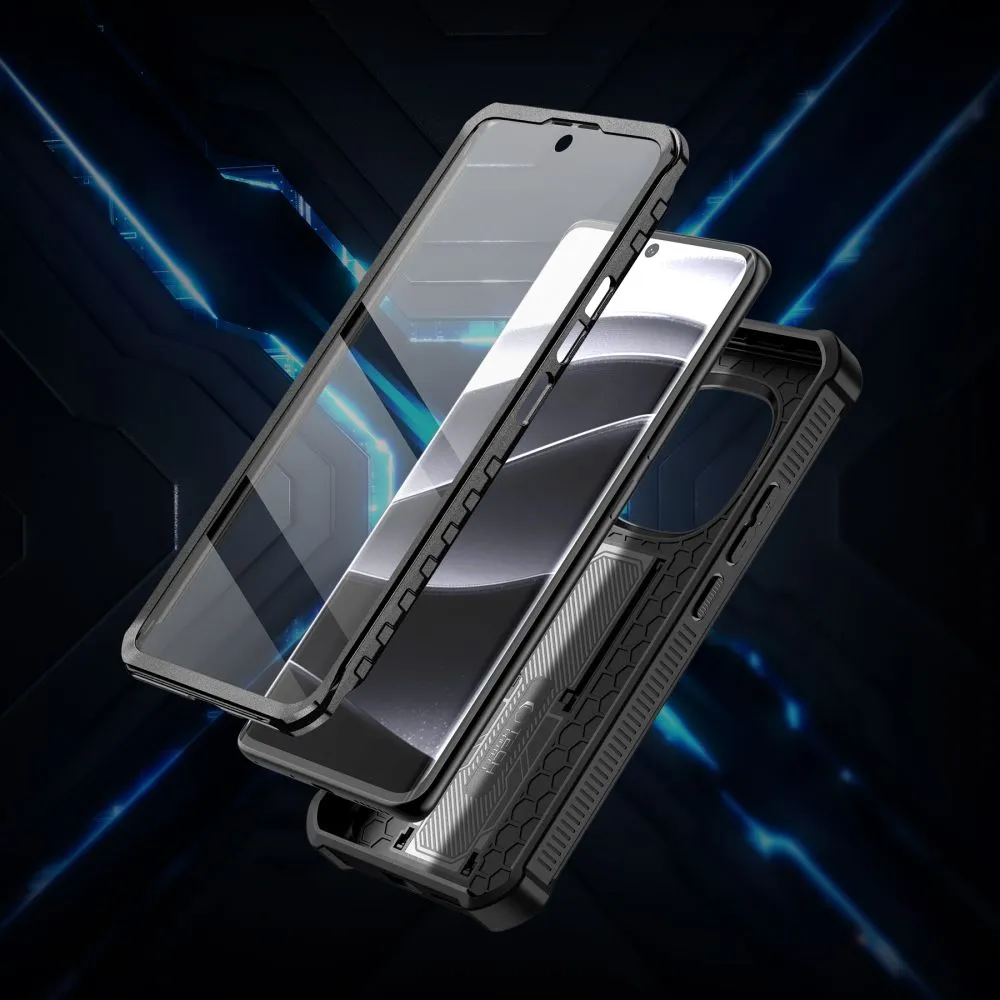 Xiaomi Poco X7 5G vāciņš melns TECH-PROTECT KEVLAR PRO
