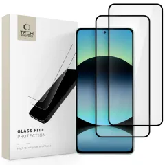 RedMi Note RedMi Note 14 5G Tempered glass TECH-PROTECT GLASS FIT+ 2-PACK Xiaomi RedMi Note 14 5G