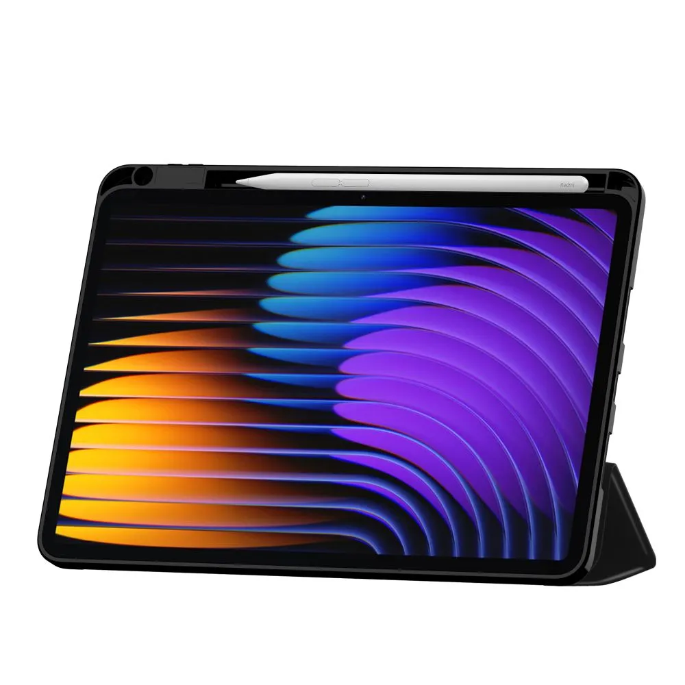 Xiaomi Pad 7/Pad 7 Pro maciņš melns TECH-PROTECT SC PEN