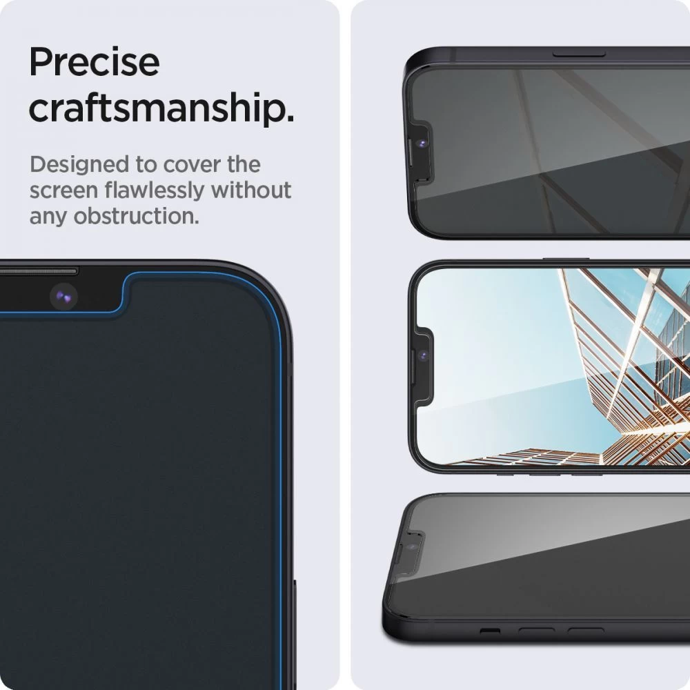 Apple iPhone 16e apsauginis stiklas  SPIGEN GLAS.TR SLIM PRIVACY