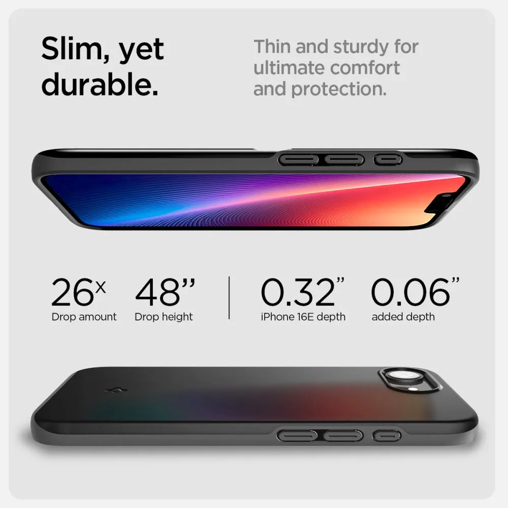 Apple iPhone 16e suojakuori  SPIGEN THIN FIT MAG MAGSAFE