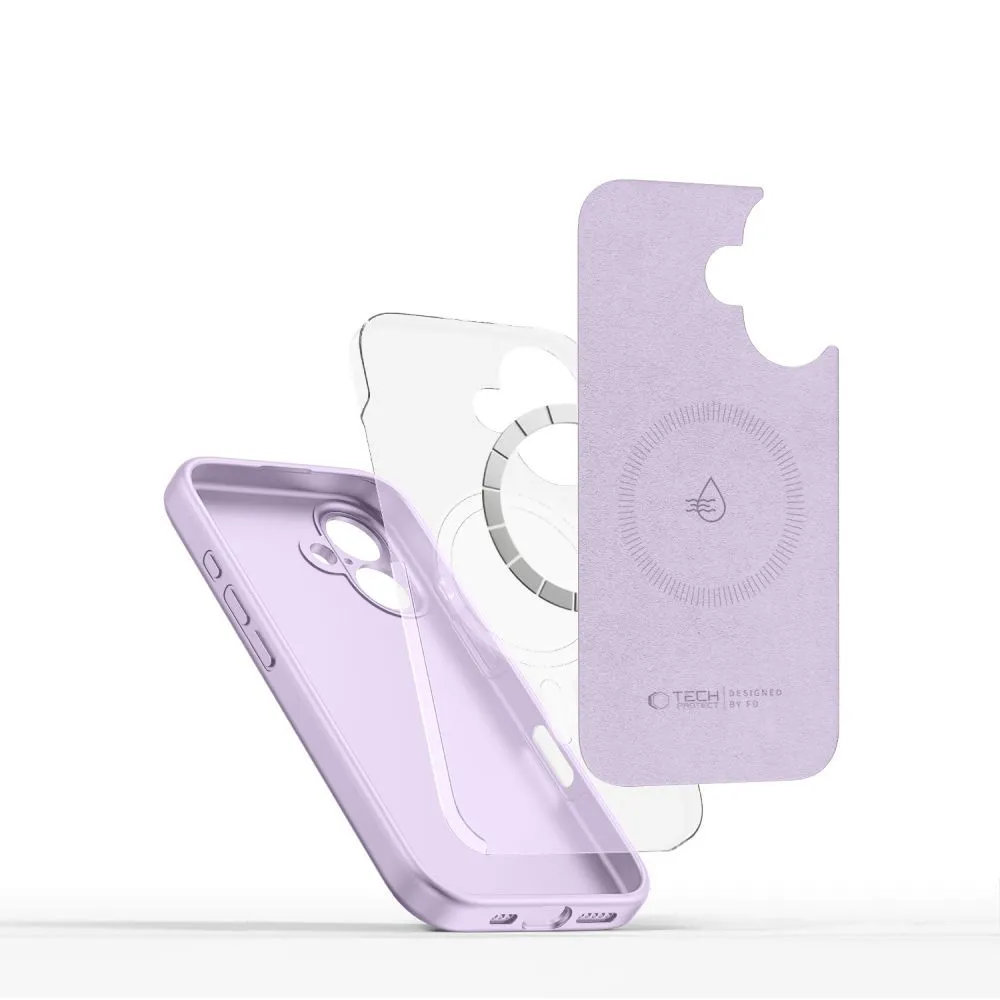 Apple iPhone 16e suojakuori  TECH-PROTECT LIQUID SILICONE MAGSAFE