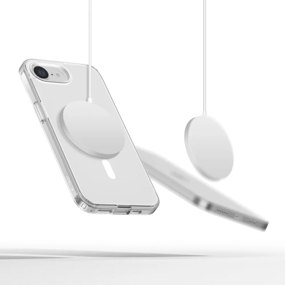 Apple iPhone 16e case transparent TECH-PROTECT FLEXAIR HYBRID MAGSAFE