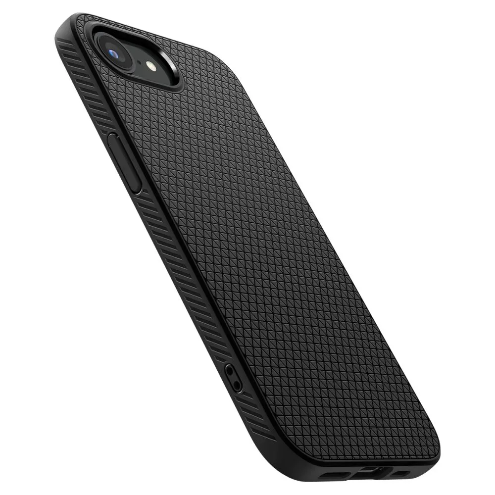 Apple iPhone 16e suojakuori musta SPIGEN LIQUID AIR