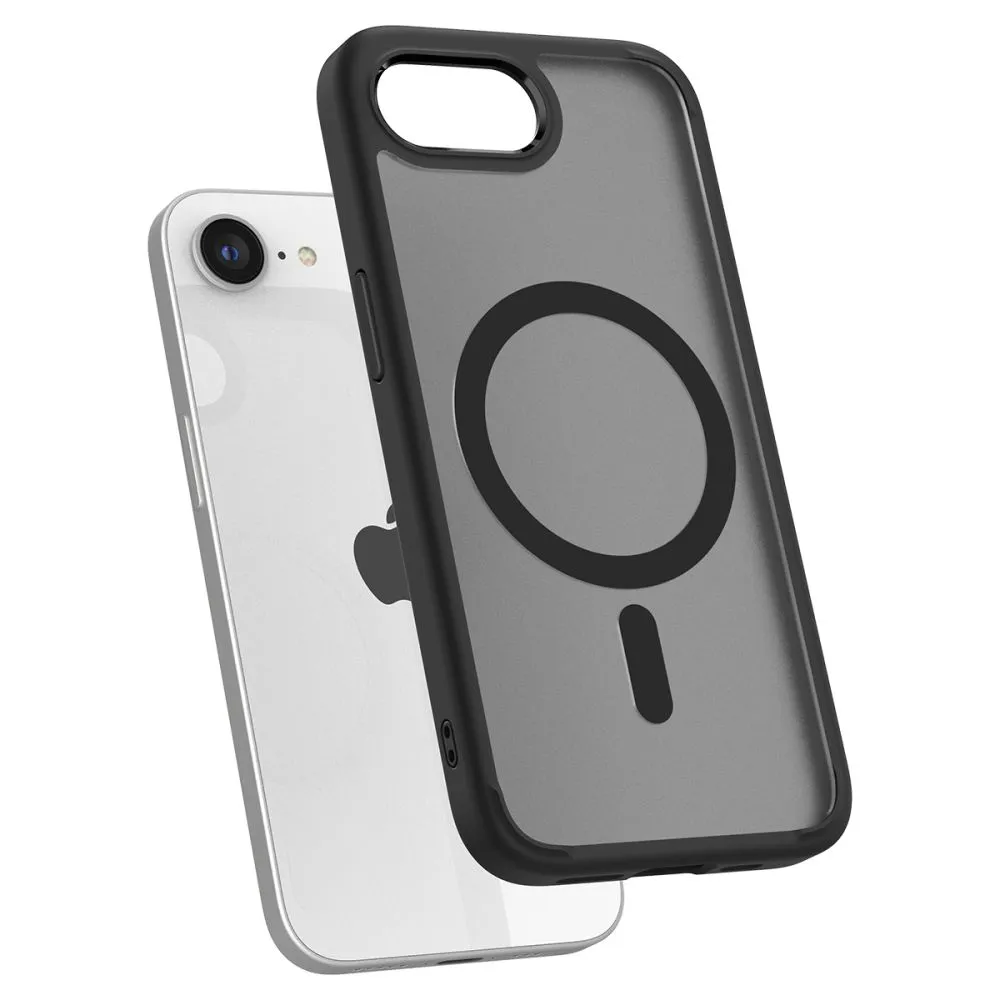 Apple iPhone 16e suojakuori musta SPIGEN ULTRA HYBRID MAG MAGSAFE