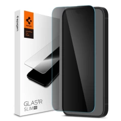 iPhone iPhone 16e apsauginis stiklas SPIGEN GLAS.TR SLIM PRIVACY Apple iPhone 16e