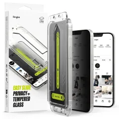 iPhone iPhone 16e apsauginis stiklas RINGKE EASY SLIDE PRIVACY 2-PACK Apple iPhone 16e