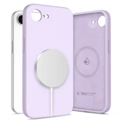 iPhone iPhone 16e vāciņš TECH-PROTECT LIQUID SILICONE MAGSAFE Apple iPhone 16e