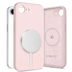 iPhone iPhone 16e vāciņš TECH-PROTECT LIQUID SILICONE MAGSAFE Apple iPhone 16e