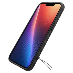 Apple iPhone 16e suojakuori musta SPIGEN LIQUID AIR