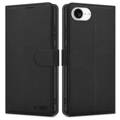 Apple iPhone 16e case black TECH-PROTECT WALLET