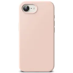 Apple iPhone 16e suojakuori pinkki RINGKE SILICONE MAGNETIC MAGSAFE