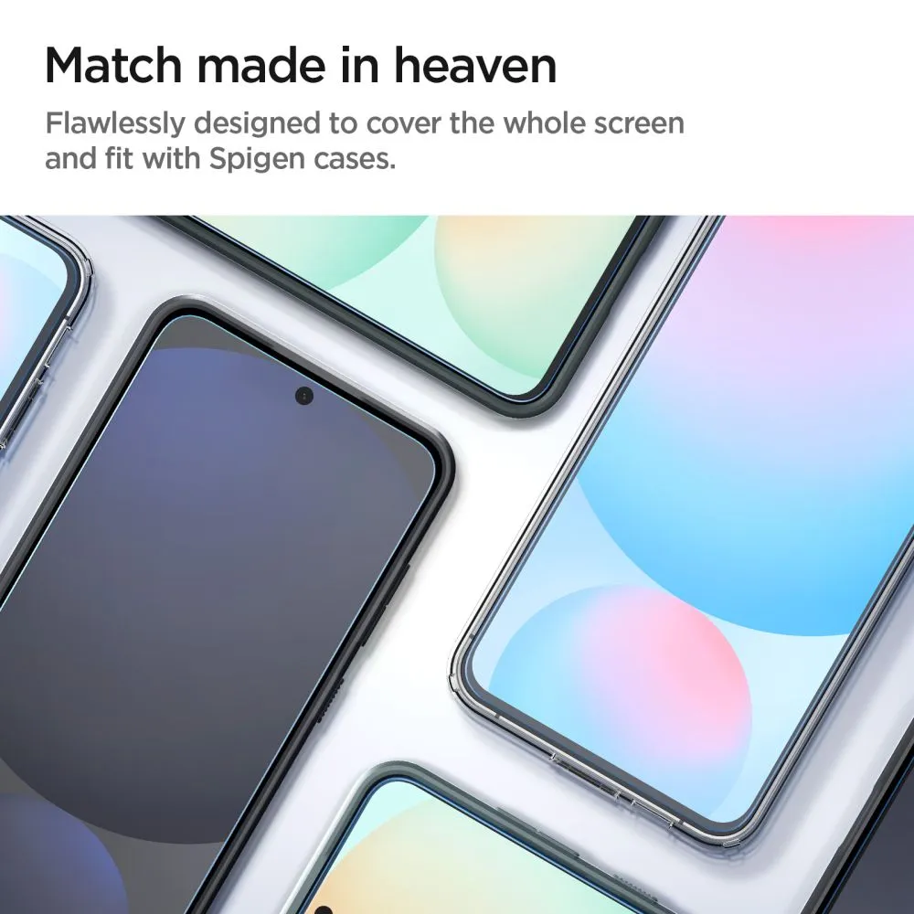 Samsung Galaxy A56 5G skärmskydd  SPIGEN GLAS.TR ”EZ FIT” 2-PACK