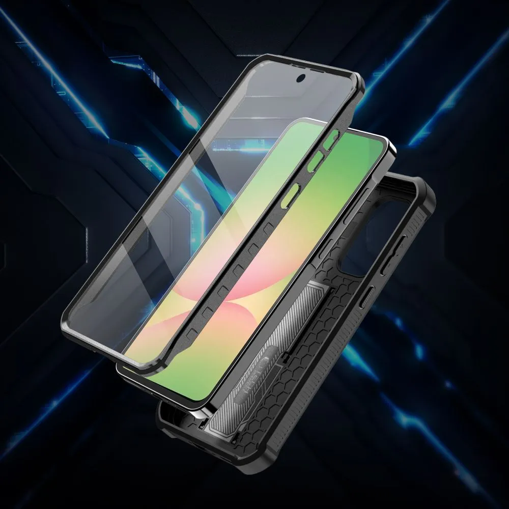 Samsung Galaxy A56 5G vāciņš melns TECH-PROTECT KEVLAR CAM+