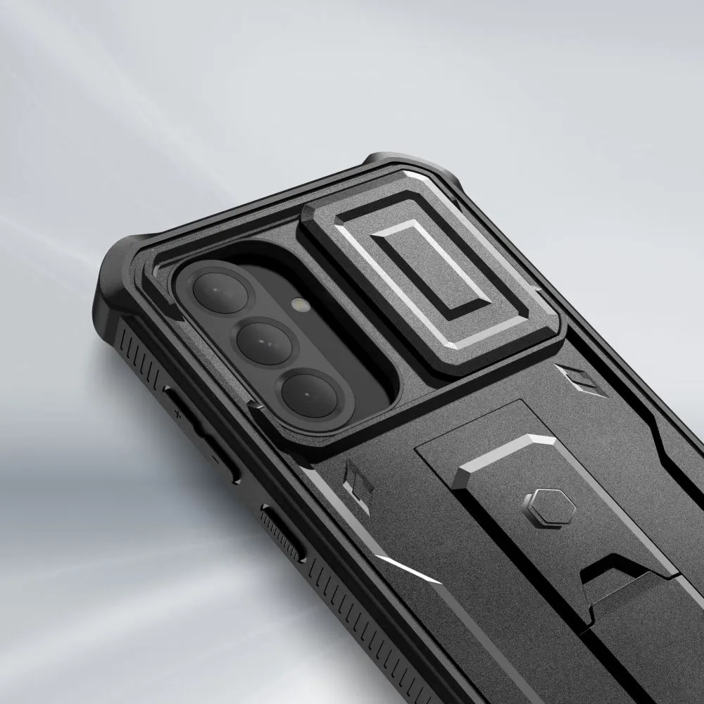 Samsung Galaxy A56 5G vāciņš melns TECH-PROTECT KEVLAR CAM+