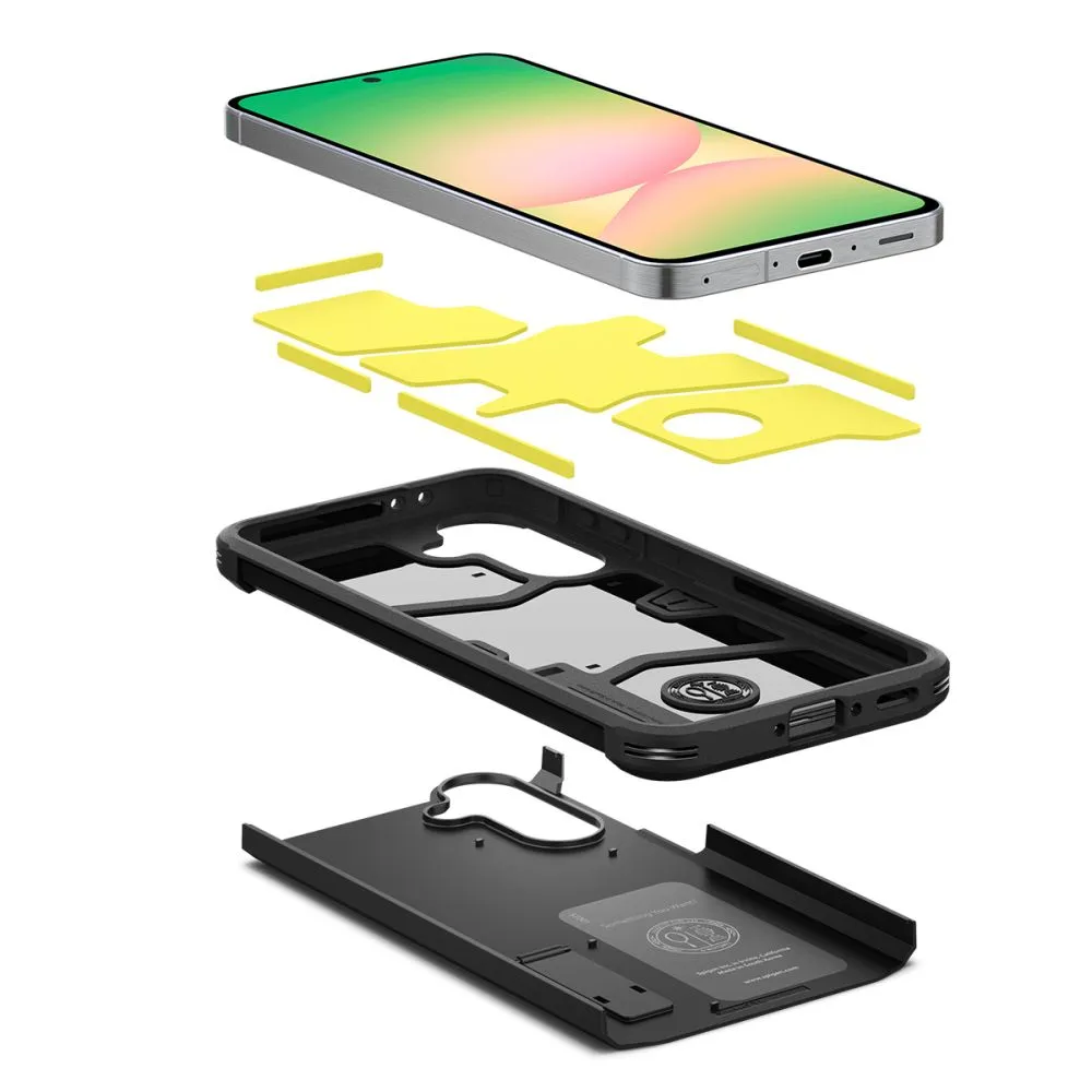 Samsung Galaxy A56 5G vāciņš melns SPIGEN TOUGH ARMOR