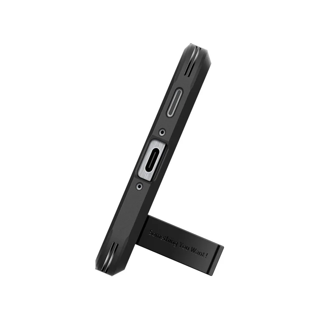 Samsung Galaxy A56 5G vāciņš melns SPIGEN TOUGH ARMOR
