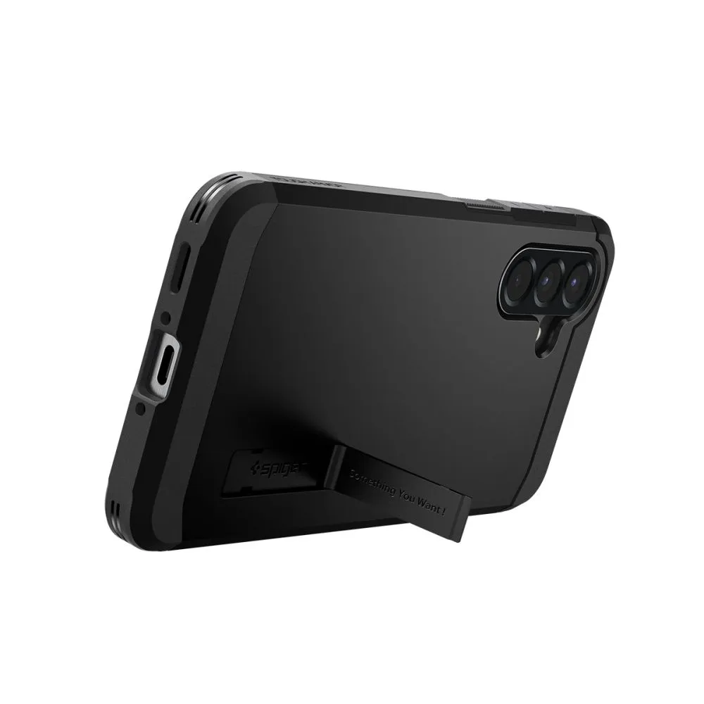Samsung Galaxy A56 5G vāciņš melns SPIGEN TOUGH ARMOR