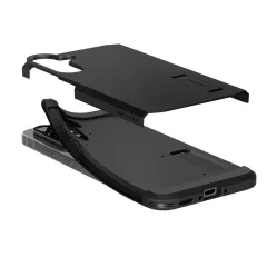 Samsung Galaxy A56 5G vāciņš melns SPIGEN TOUGH ARMOR
