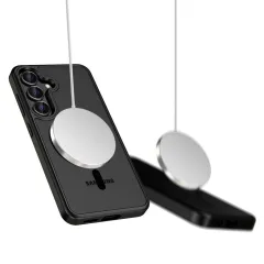Samsung Galaxy A56 5G ümbris must TECH-PROTECT MAGMAT MAGSAFE