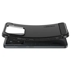 Xiaomi 15 vāciņš melns SPIGEN RUGGED ARMOR