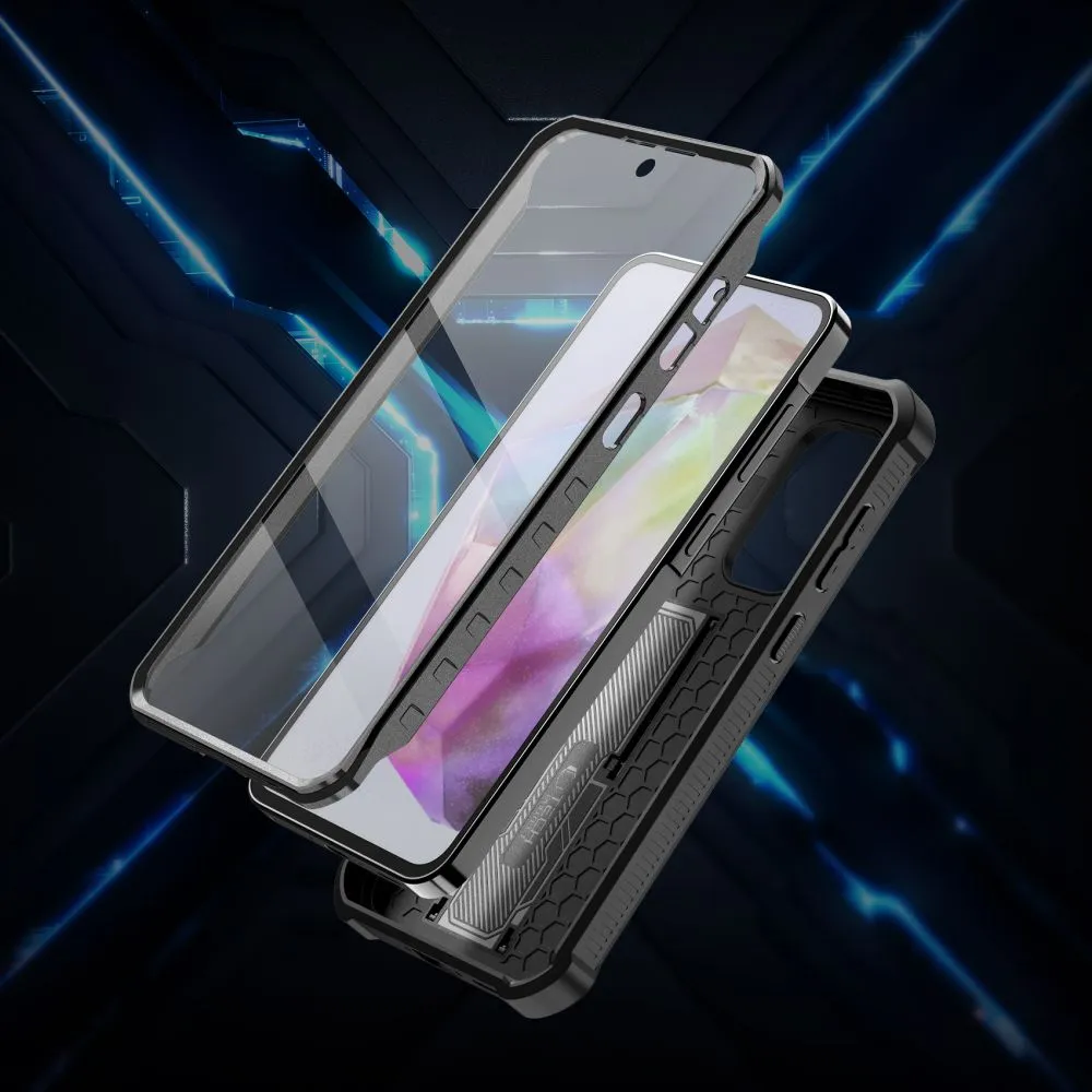 Samsung Galaxy A36 5G vāciņš melns TECH-PROTECT KEVLAR CAM+