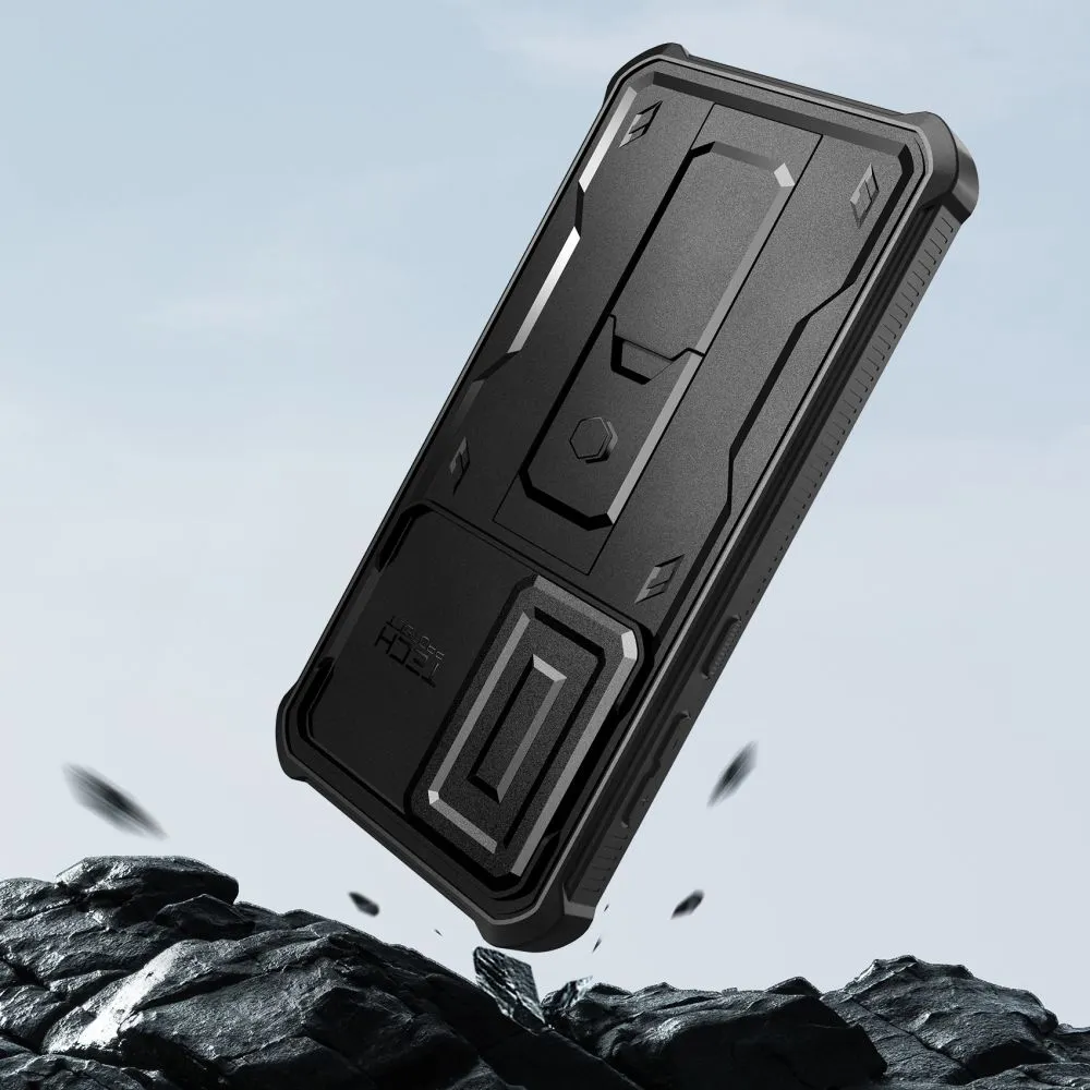 Samsung Galaxy A36 5G vāciņš melns TECH-PROTECT KEVLAR CAM+
