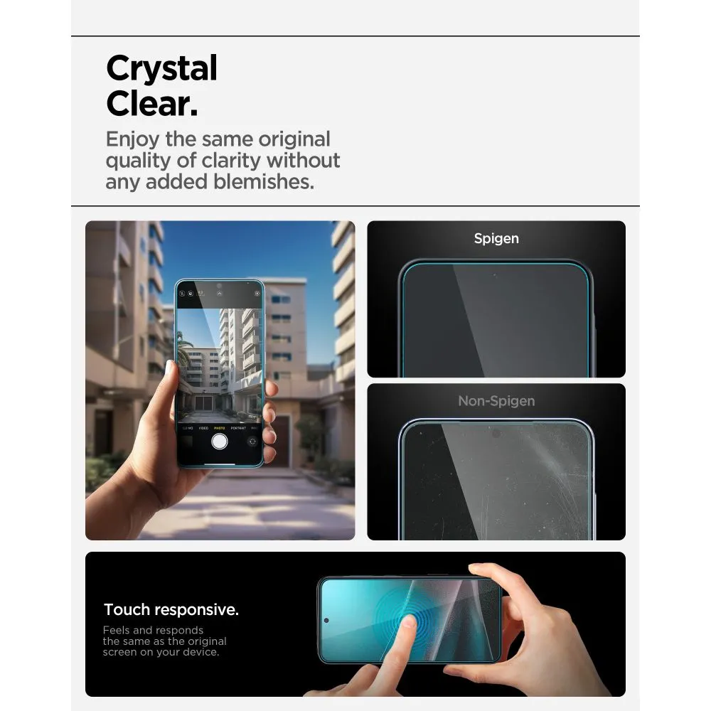 Samsung Galaxy A36 5G Aizsargstikls  SPIGEN GLAS.TR ”EZ FIT HD”