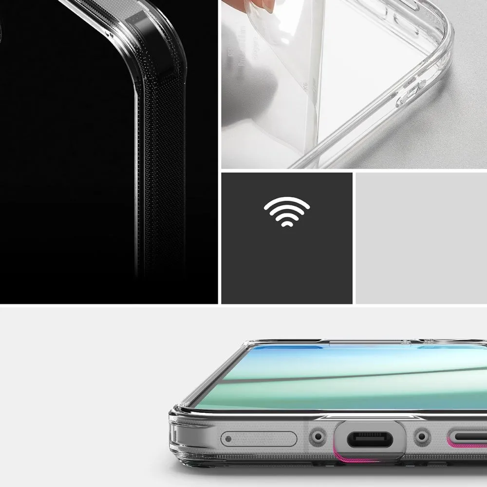 Samsung Galaxy A36 5G vāciņš caurspīdīgs RINGKE FUSION