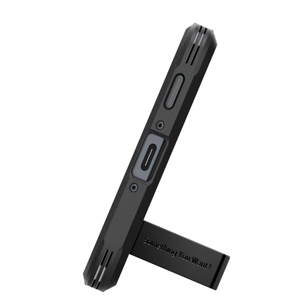 Samsung Galaxy A36 5G vāciņš melns SPIGEN TOUGH ARMOR