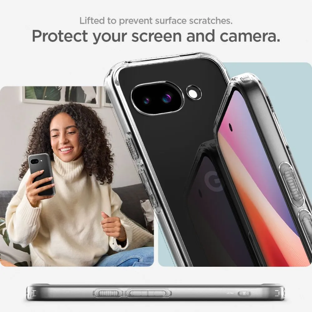 Google Pixel 9A ümbris läbipaistev SPIGEN ULTRA HYBRID