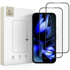 Google Pixel 9A Aizsargstikls TECH-PROTECT GLASS FIT+ 2-PACK Google Pixel 9A
