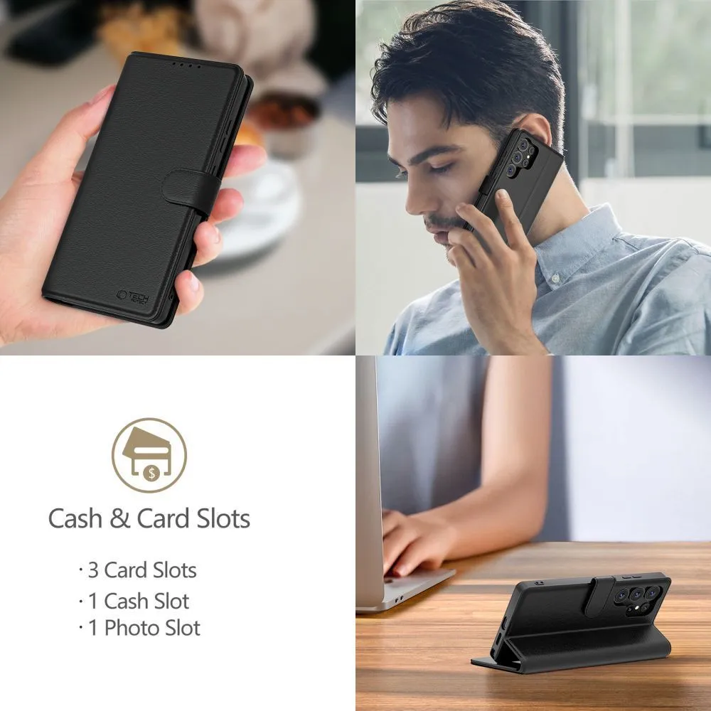 Samsung Galaxy A26 5G maciņš melns TECH-PROTECT WALLET