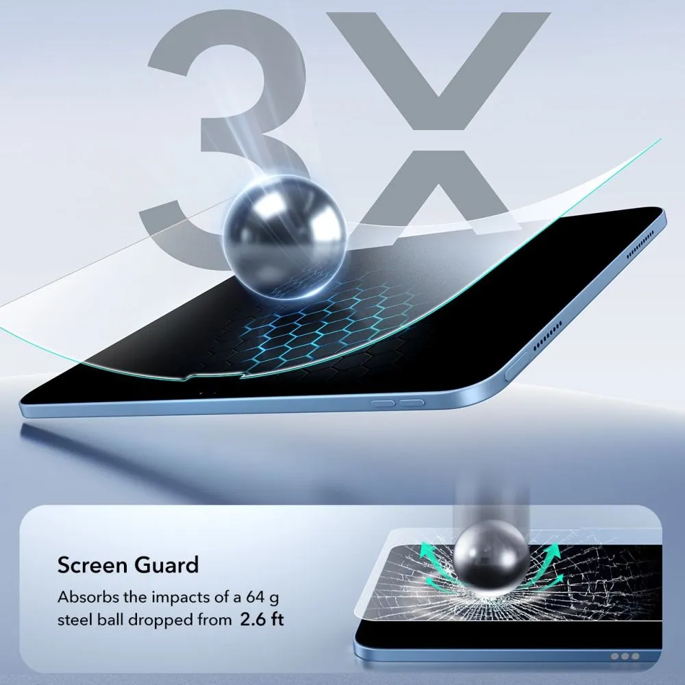 Apple iPad 11 (2025) Planšetes aizsargstikls  ESR PAPER FEEL 2-PACK