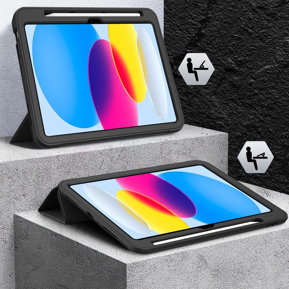 Apple iPad 11 (2025) tablet skal, fodral svart TECH-PROTECT ENDURANCE