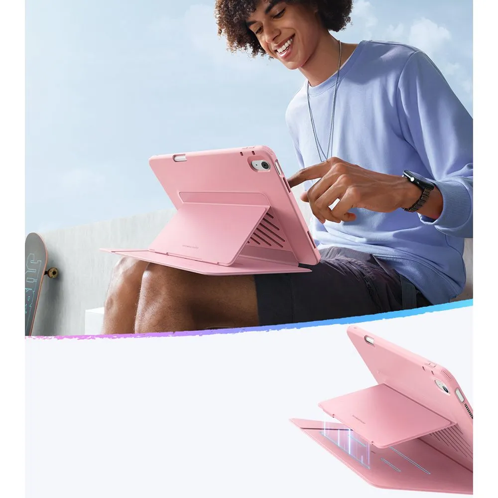 Apple iPad 11 (2025) maciņš rozā ESR FLIP HYBRID