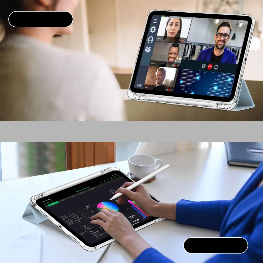 Apple iPad 11 (2025) tablet suojakuori, suojakotelo sininen TECH-PROTECT SC PEN HYBRID