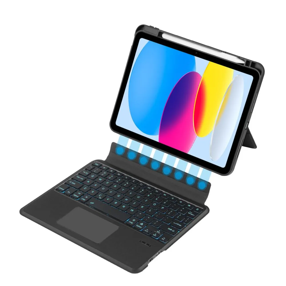 Apple iPad 11 (2025) maciņš melns TECH-PROTECT SC PEN + KEYBOARD